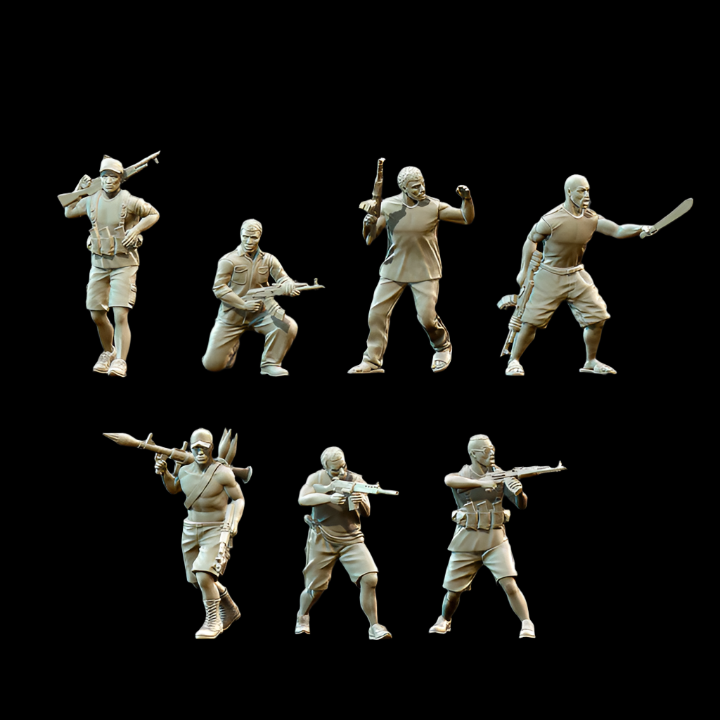 BHG010 African Rebels (Full Set)