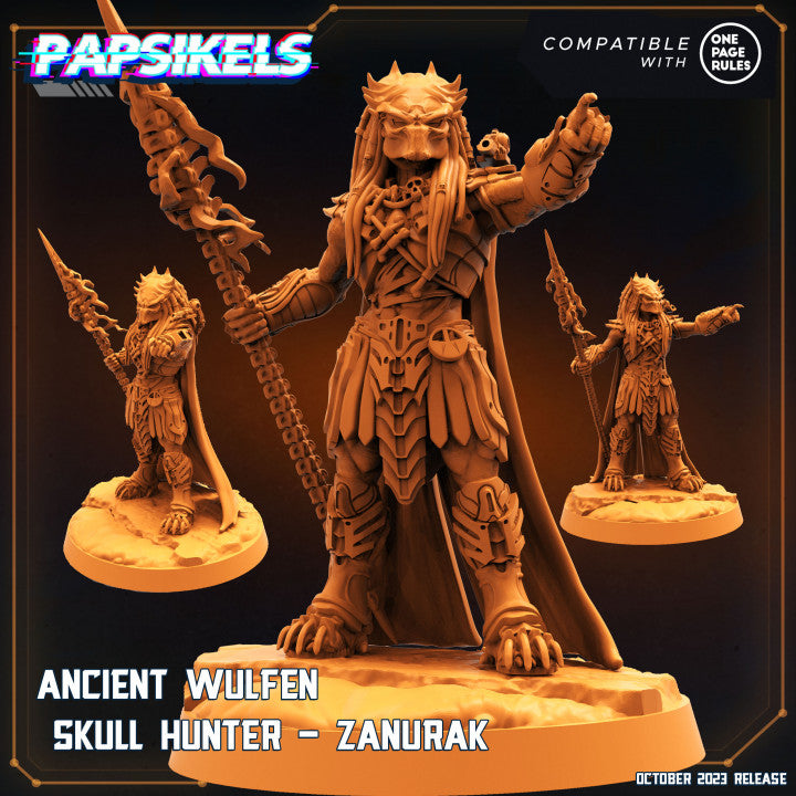 PAPSIKELS: Ancient Wulfen Skull Hunter Zanurak