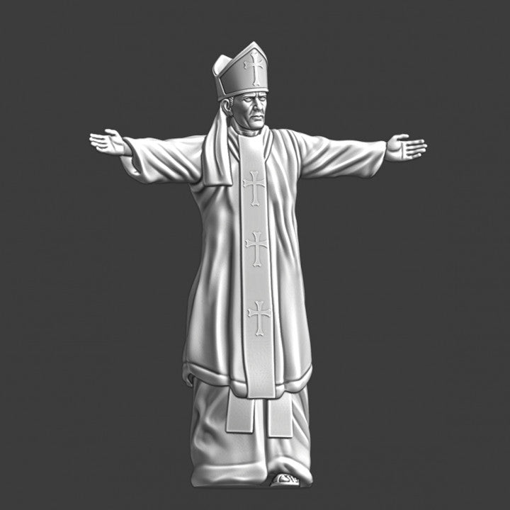 NCM004 Medieval Bishop - Giving his blessing