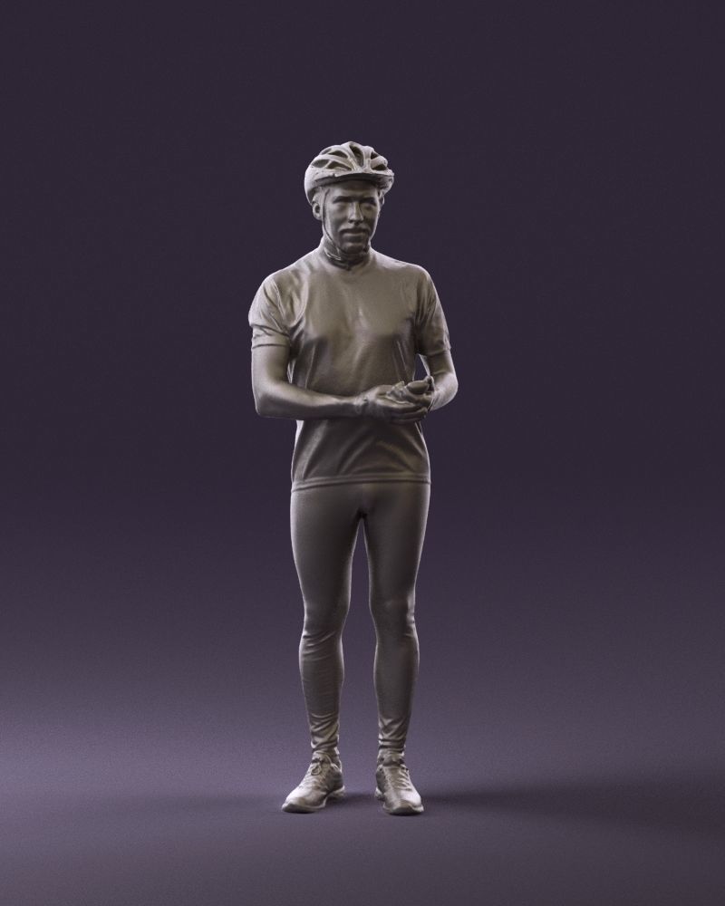Mm866 Male Bikerider Figure