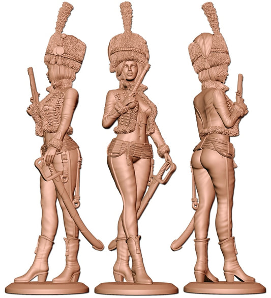 MM1123 French Hussar Pin Up