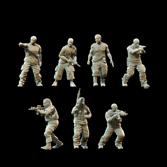 BHG015 Black Hills Games - Cartel Street Gang (Full Set)
