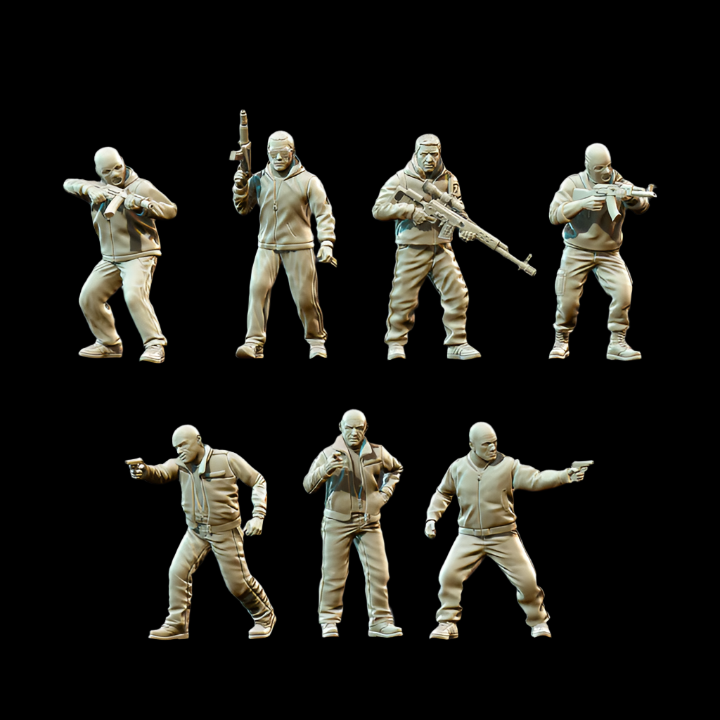 BHG023 European Criminal Gang (Full Set)