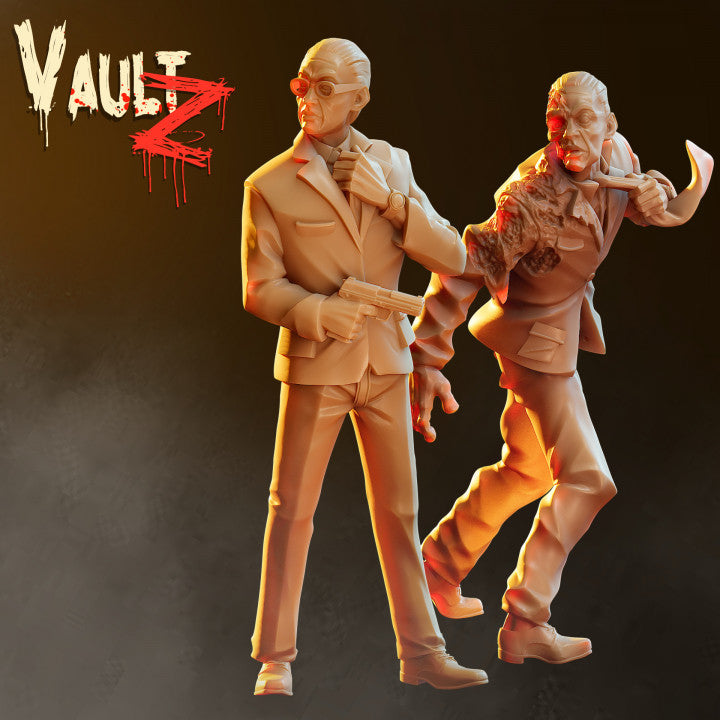 Vaultz Miniatures: Augustus + Zombie Version