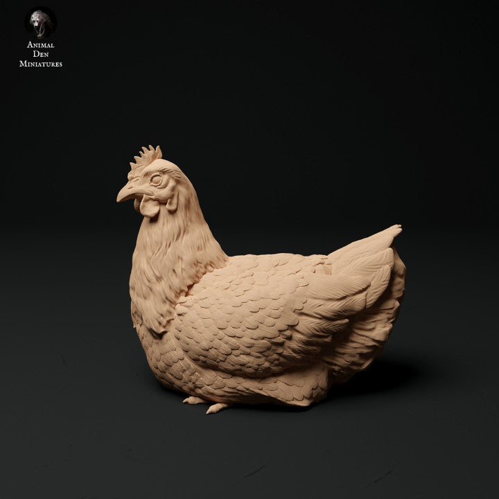 Adm1001 Roosters And Chickens X 15 Animal