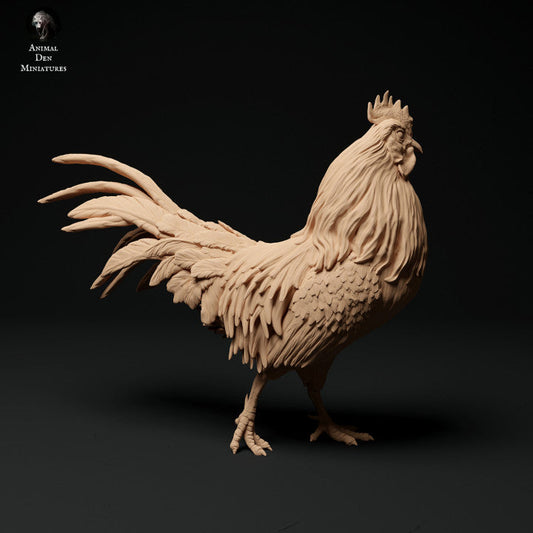 Adm1001 Roosters And Chickens X 15 Animal