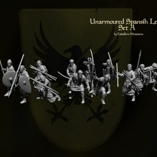REM0095 Unarmoured Spanish Levy "Set A"