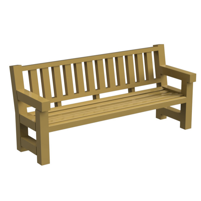 CO103B – Park Bench 1:32 Scale