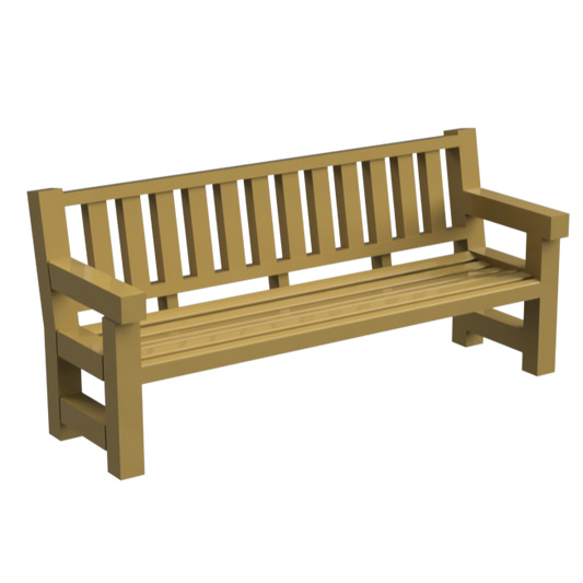 CO103B – Park Bench 1:32 Scale