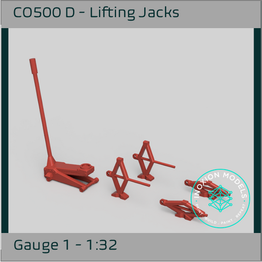 CO500 D – Lifting Jacks 1:32 Scale