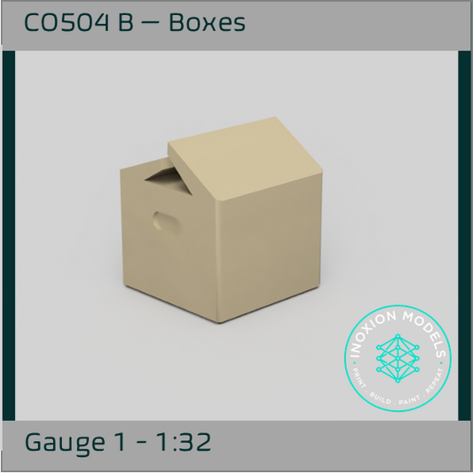 CO504 B – Boxes 1:32 Scale