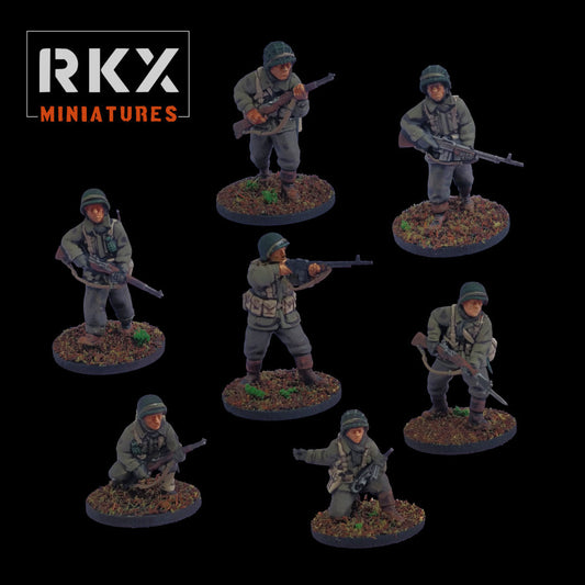 RKX5017 USA US Infantry Squad Late War