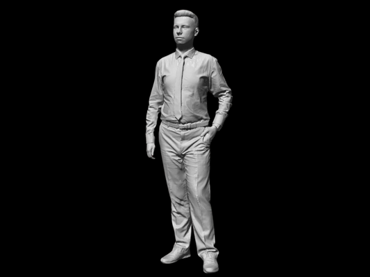 Mm048 Dapper Male With Hand In Pocket Figure