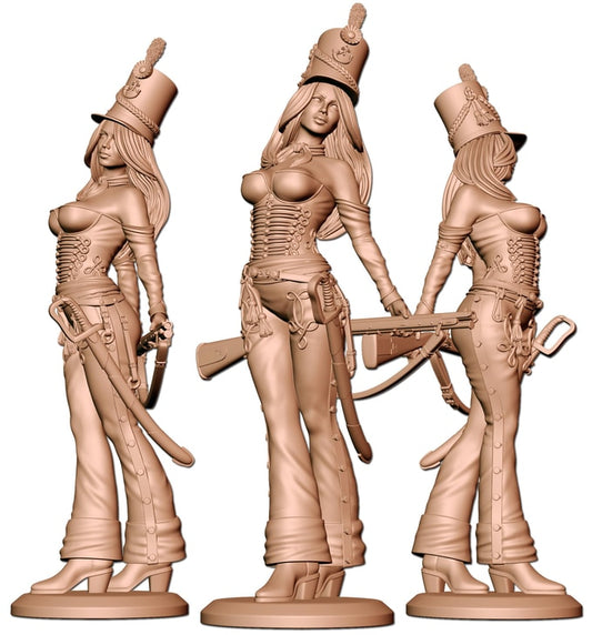 MM1118 95th Rifles Pin UP Girl