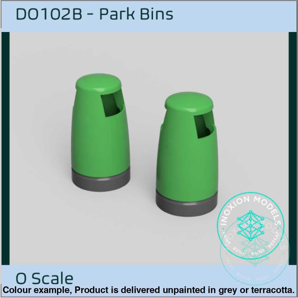 Do102B – Park Bins O Scale Accessory