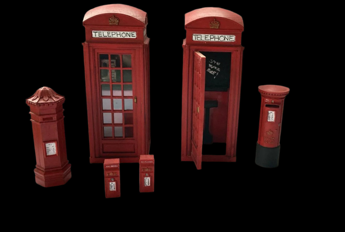 CO105A – Post Boxes 1:32 Scale